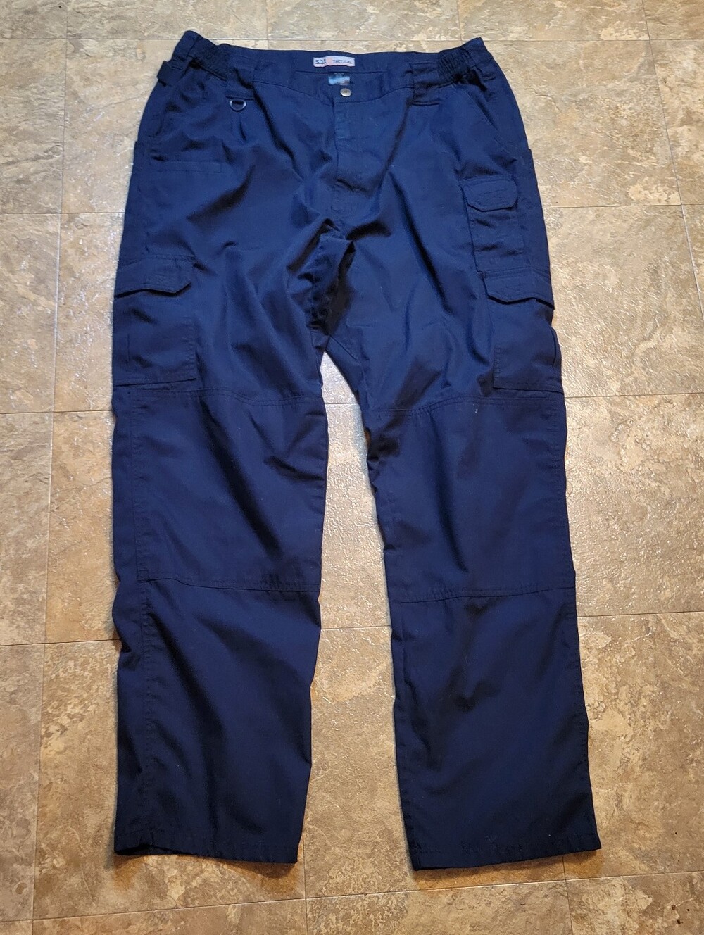 5.11 Tactical Taclite Pro Ripstop Pants Mens 42x34 Navy Blue Cargo Utility